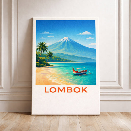 London England Travel Poster Big Ben Art Print Modern Cityscape Wall Decor Thames River Sunset Illustration Wanderlust Gift