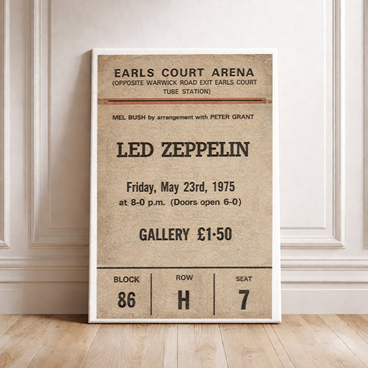 Red Hot Chili Peppers Wembley Stadium 2023 Vintage Concert Ticket Art Print Retro Music Poster Rock Wall Decor London Gig Souvenir Gift